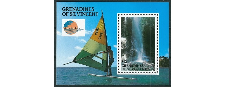 GRENADINES OF ST VINCENT 1988 - SPORT - BLOC NESTAMPILAT - MNH / sport21